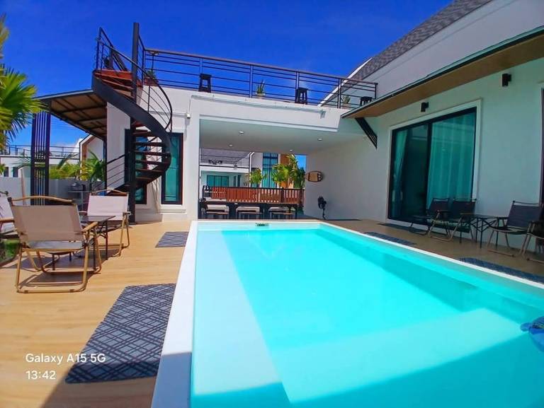 Large private pool villa, 650 m from Mae Rumphueng beach — photo 5