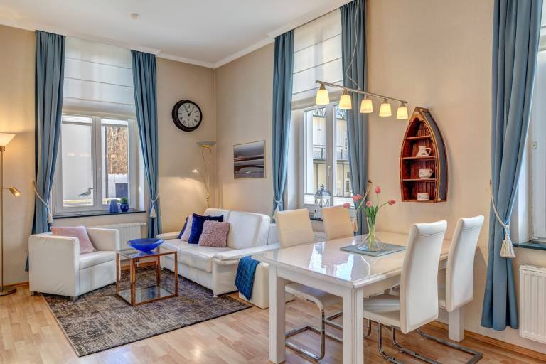 Villa Frieda, Whg. 04 in Bansin – Strandnah, mit WLAN und Terrasse/Balkon in Heringsdorf