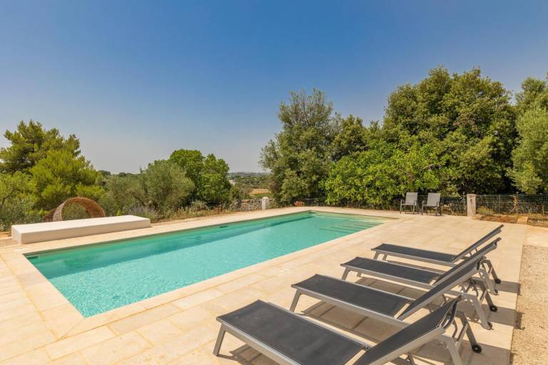 Holiday apartment with pool in Cisternino