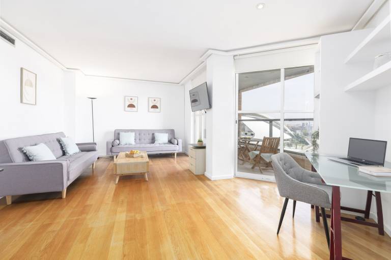 Ferienwohnung in Ciutat de les Arts i les Ciències, Valencia für max. 6 Personen