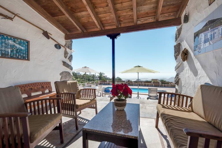 Cozy Country House "La Cuadra de Arona" with Sea View, Pool, Wi-Fi, Garden, Parking — photo 3