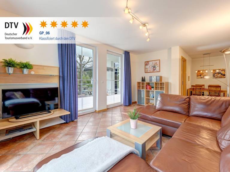 Ostseeresidenz Gorki Park, Whg. 06: direkt am Strand mit Wellness und Pool in Heringsdorf