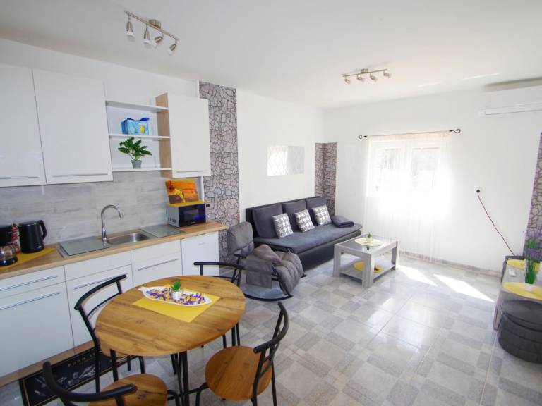 Holiday apartment with garden & terrace in Pula