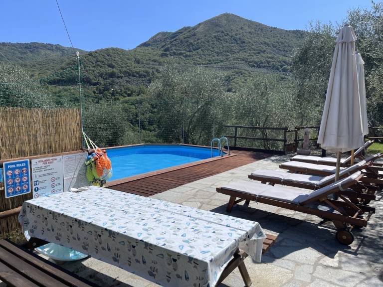 Bauernhof in Caravonica, Colle San Bartolomeo f&uuml;r max. 4 Personen, 