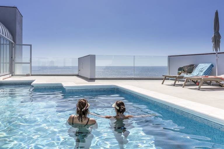 Ferienwohnung in Guía de Isora, Puerto de Santiago f&uuml;r max. 4 Personen am Atlantik