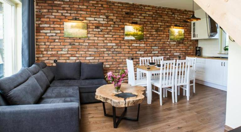 Lodge with patio, BBQ & garden in Wladyslawowo