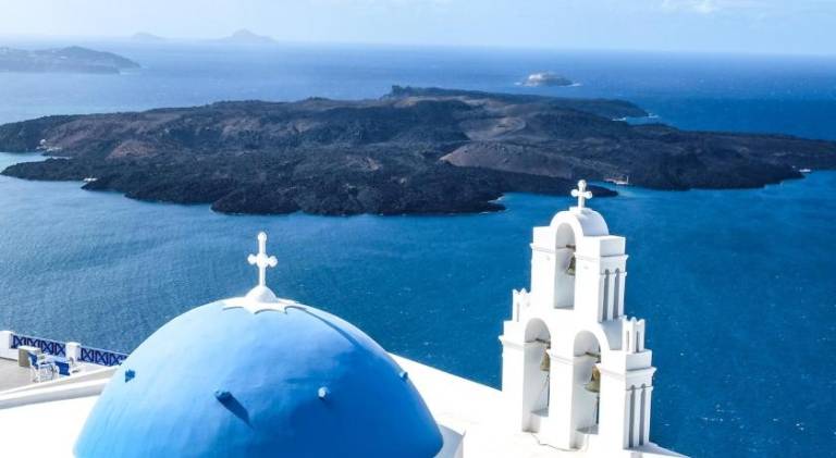 Villa with 2 rooms for 5 persons in Santorini