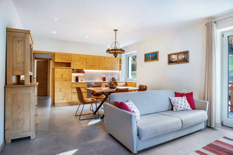 Ferienwohnung mit Hund in San Bernardo, Malè f&uuml;r max. 5 Personen