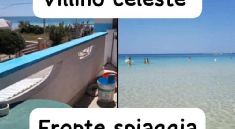 House with patio, garden & barbeque in Porto Cesareo