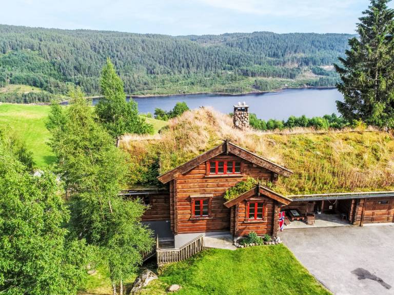 Ferienhaus mit Hund in Åseral, Norwegen für max. 6 Personen