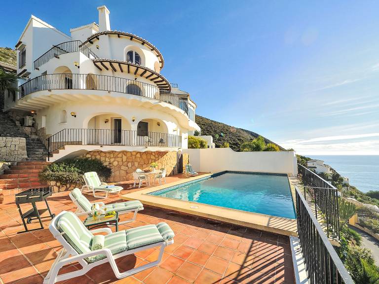 Ferienhaus in Moraira, Costa Blanca für max. 8 Personen Ferienhaus in Moraira, Costa Blanca für max. 8 Personen