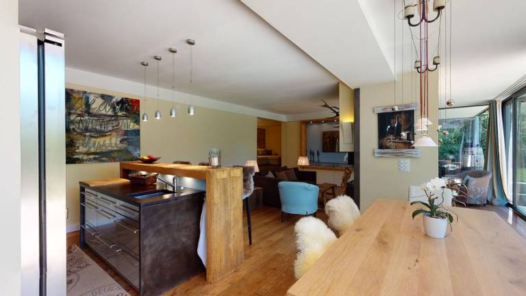 Apartment Roseg - High-Quality 3.5-Room Apt. with Terrace and Panoramic View — photo 2