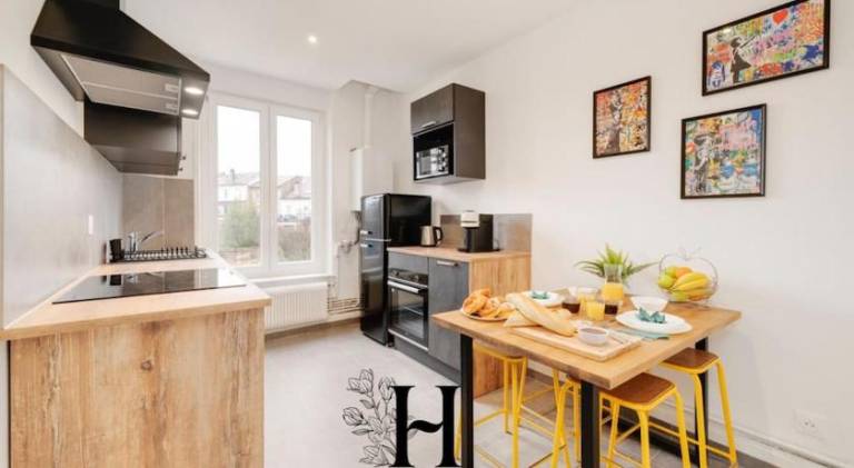 Apartment with 1 room for 4 persons in Laxou