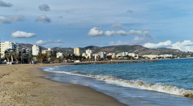 Stunning sea vistas by the beach in Benicassim