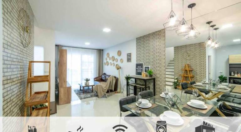 Apartment with 3 rooms for 5 persons in Chiang Mai