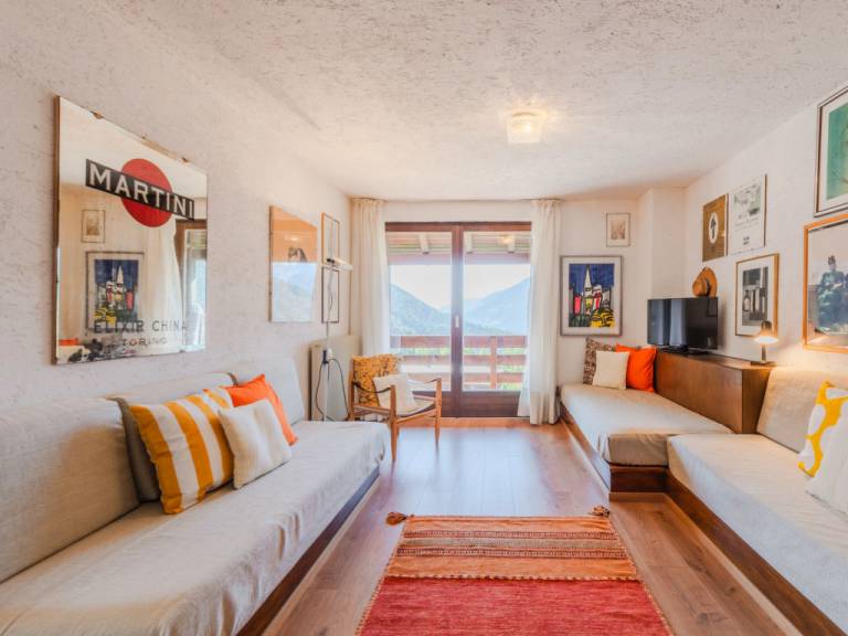 Ferienwohnung in Sant'Antonio di Mavignola, Pinzolo für max. 4 Gäste