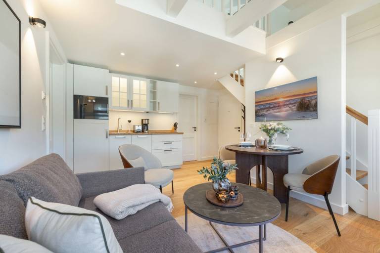 Maisonette-Wohnung für bis zu 4 Personen im Zentrum von Westerland in Sylt