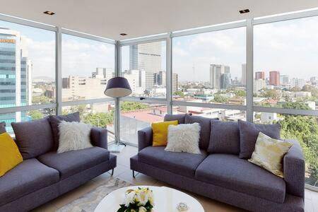 Aurora MaiaHome-2BD Amazing view in Polanco -Pool Gym SPA — photo 3