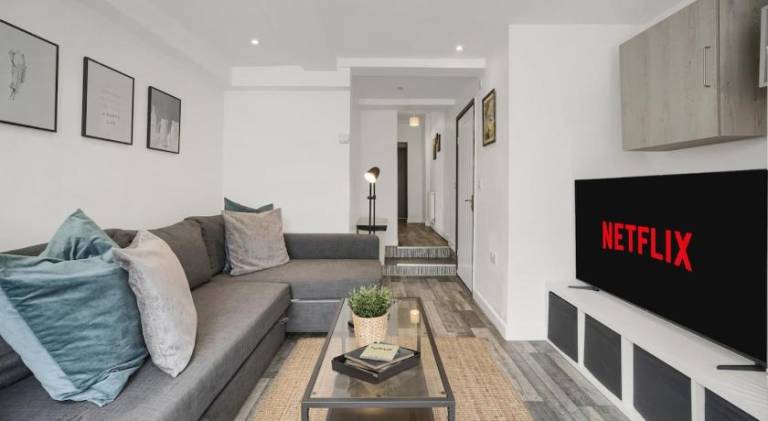 Holiday apartment with 2 rooms for 5 persons in Cardiff