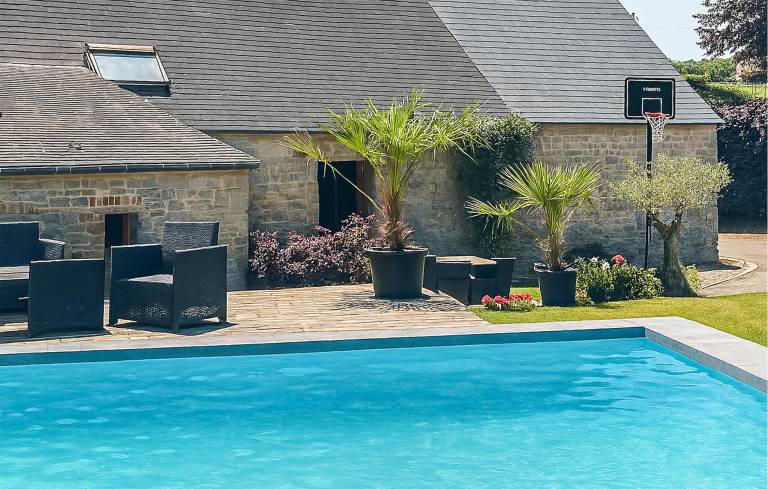 Ferienhaus mit Pool in Hestrud, Frankreich f&uuml;r max. 5 Personen