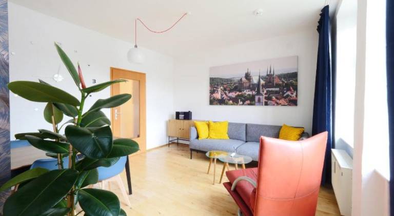 Rental apartment with patio | Pets allowed in Erfurt