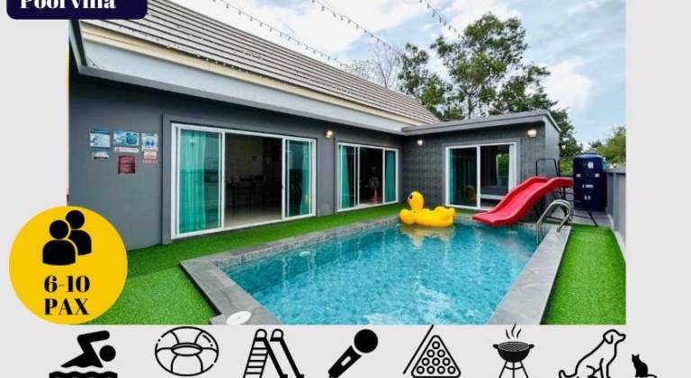 Beautiful villa with pool | Pets allowed in Hua Hin