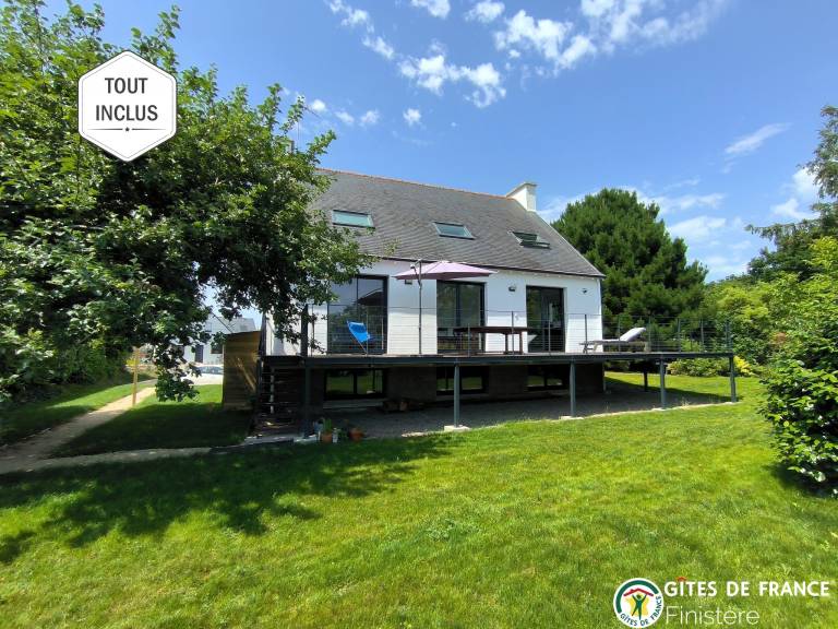 Ferienhaus in Combrit f&uuml;r max. 8 Personen am Atlantik