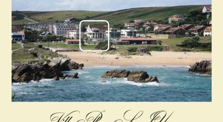 Villa with pool, terrace & garden in Santander