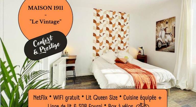 Charming apartment | Good for workation | Pets allowed in Montargis