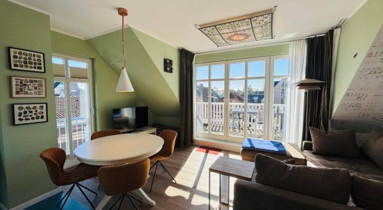 Nice serviced apartment with sauna & terrace | Close to the beach | Pets are welcome in Timmendorfer Strand