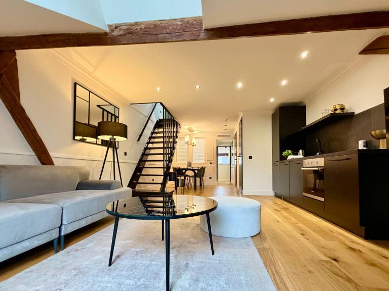 Serviced apartment with terrace in Chenove