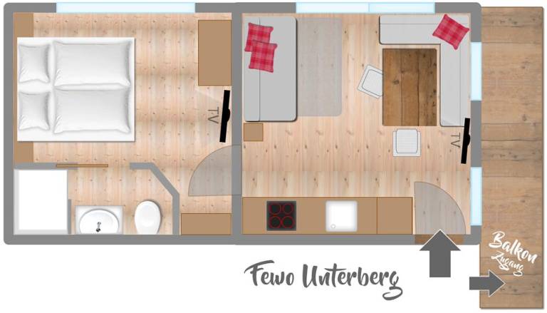 Appartement  Kössen
