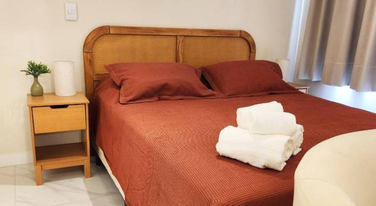Holiday apartment with pool in Olímpia