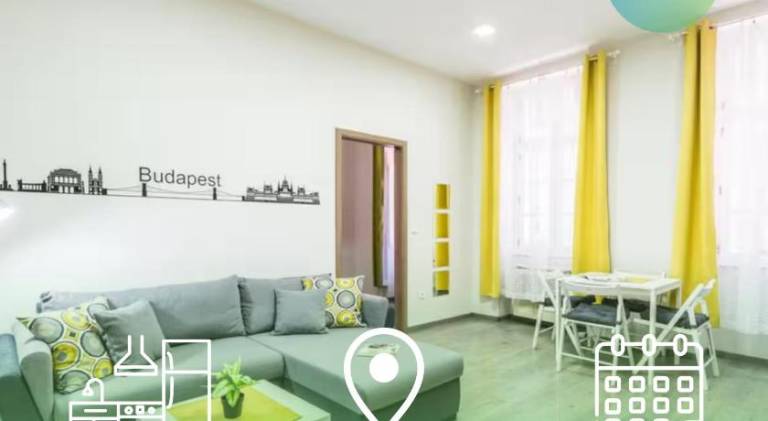 Beautiful apartment | Near St. Stephen's Basilica | Pets allowed in Budapest