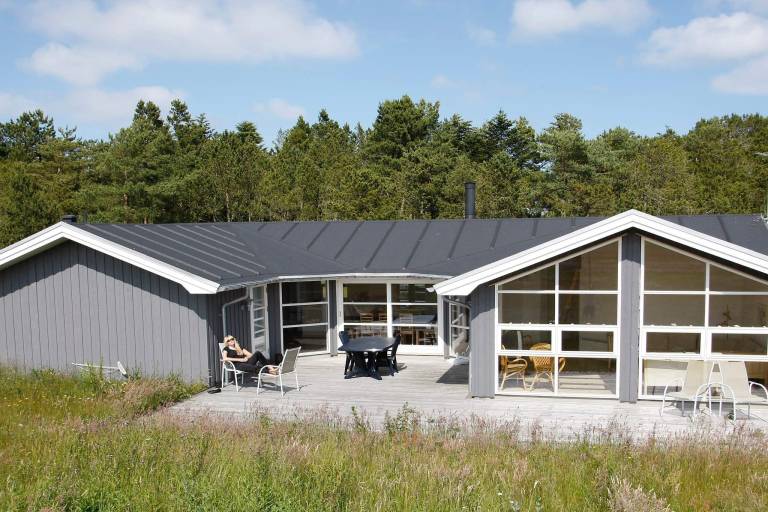 Ferienhaus mit Hund in Bratten Strand fuer max. 8 Personen
