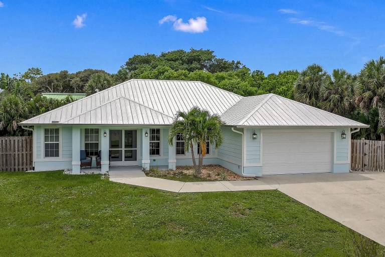 Private Pool & Steps to Ocean: Island Beach House! in Fort Pierce, FL