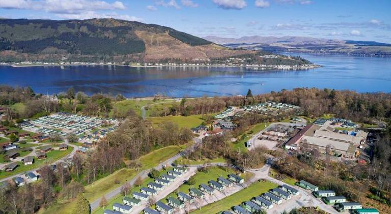 Hunters Quay Holiday Village in Dunoon