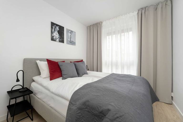 Rental apartment with patio & fast internet in Wroclaw