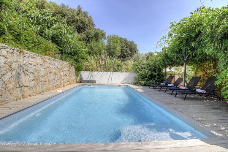 Pleasant gite with heated pool, garden & barbeque | Pets are welcome in Sartene