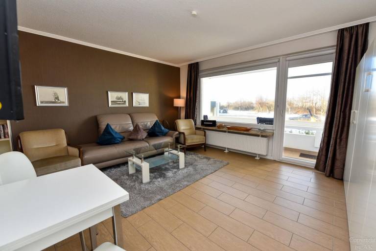 Komfortable Ferienwohnung im Haus Atlantic mit Balkon, Sauna und Strandlage in Cuxhaven — photo 3