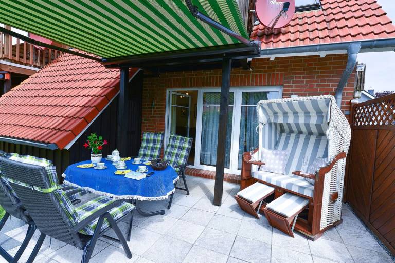 V15U in Cuxhaven-Sahlenburg – strandnah, mit Terrasse, WLAN & Parkplatz in Cuxhaven