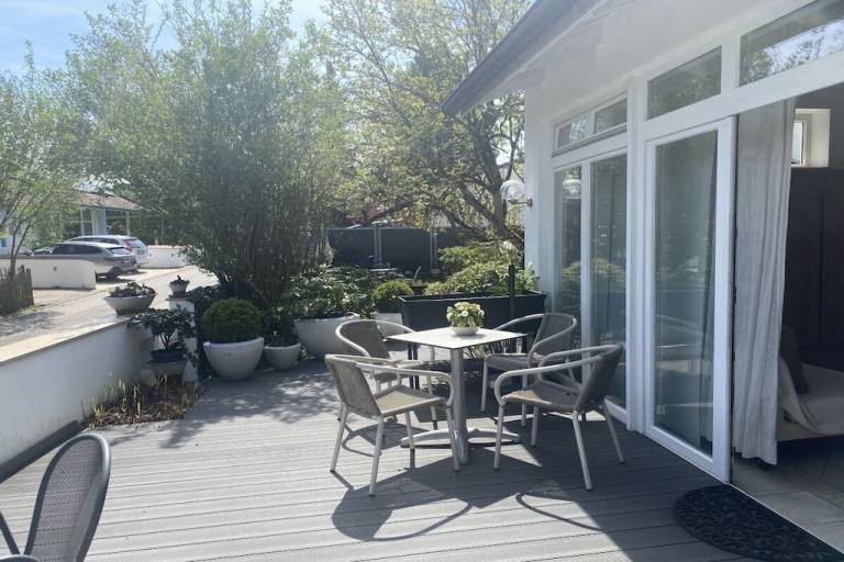 Ferienhaus mit Hund inDießen am Ammersee, Ammersee  f&uuml;r max. 4 Personen