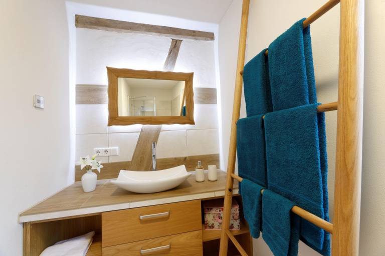 Ferienhaus Bad WC Terrasse