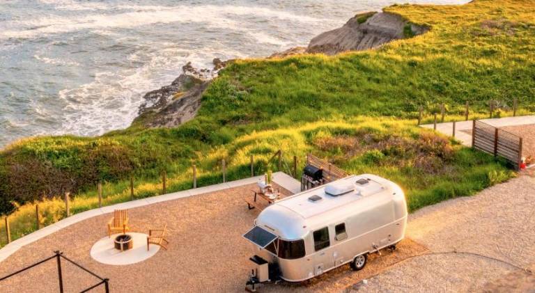 Stunning California Coast Airstream in Half Moon Bay, CA