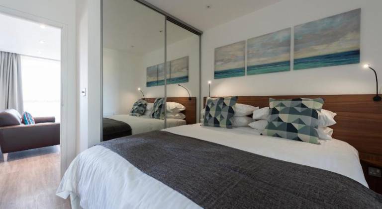 Serviced apartment with 2 rooms for 4 persons in Aberdeen