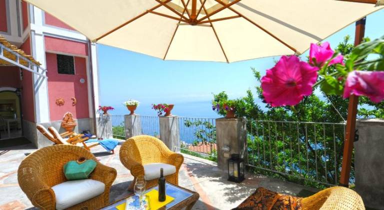 Holiday apartment with 1 room for 4 persons in Furore