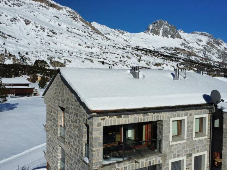 Ferienwohnung mit Hund in Maloja für max. 4 Personen Ferienwohnung mit Hund in Maloja für max. 4 Personen