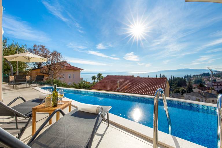 Villa with terrace, jacuzzi & private pool | Pool view — photo 2
