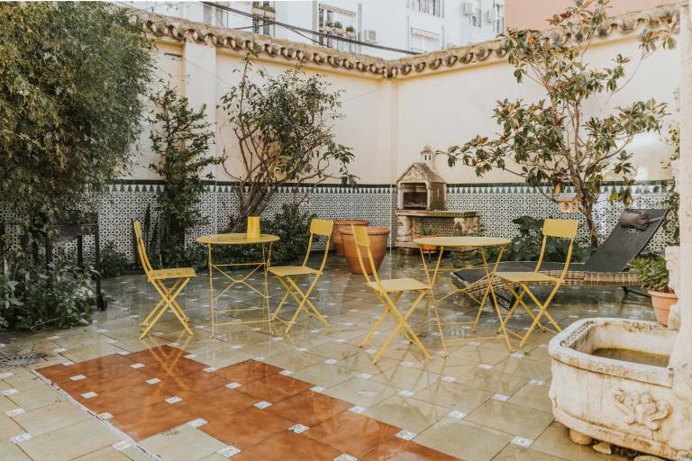 Casa Noble Málaga Centro con Patio
