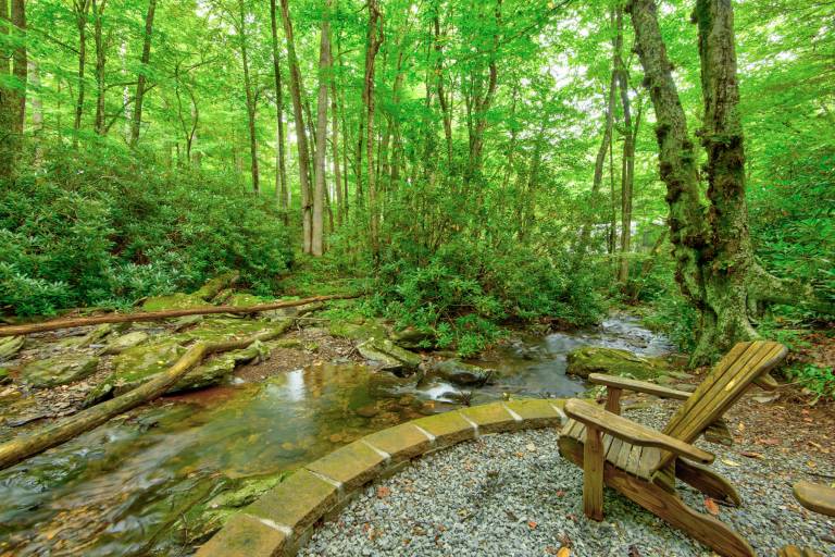 The Dog House - Romantic, Hot Tub, Creekside, Firepit Perfect couples getaway! — photo 4